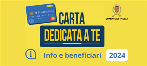 Carta Dedicata a Te 2024