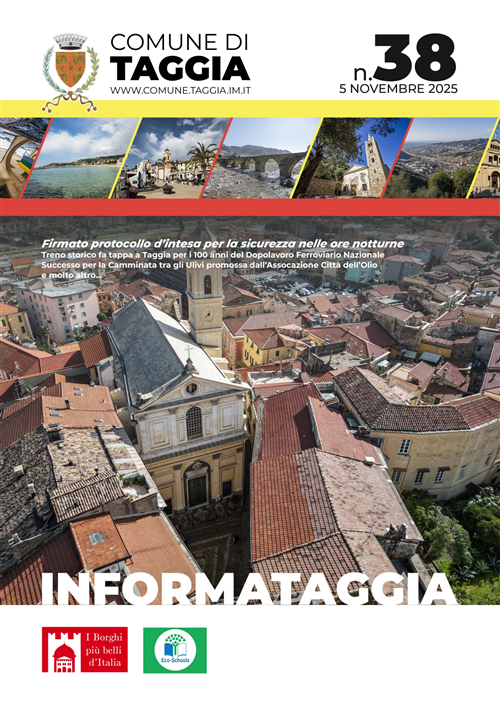 Online il nuovo numero di InfomaTaggia - Novembre 2025