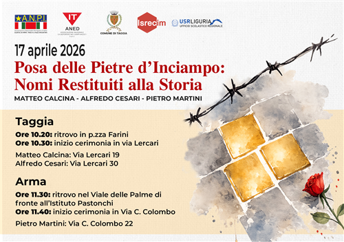 Pietre dInciampo, venerdì 17 aprile la posa in memoria di Matteo Calcina, Alfredo Cesari e Pietro Martini: furono internati nei campi di concentramento nazisti durante la Seconda Guerra Mondiale