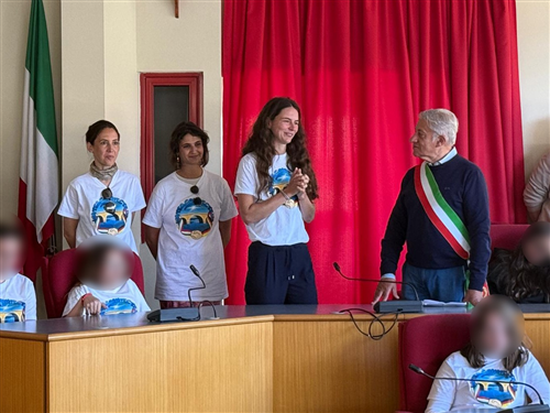 Incontro in Comune per lo scambio Erasmus+ tra l’istituto G. Ruffini di Taggia e la Montessorischule di Ingolstadt