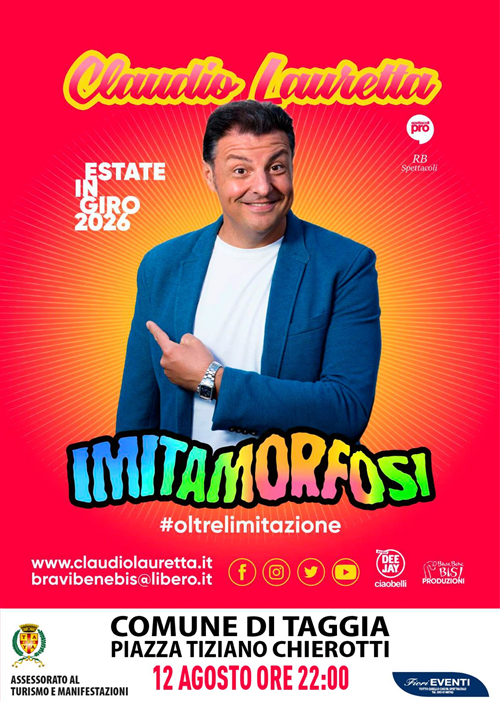 Da Claudio Lauretta a Pau dei Negrita: musica, cabaret e spettacoli per la settimana di Ferragosto a Taggia e Arma